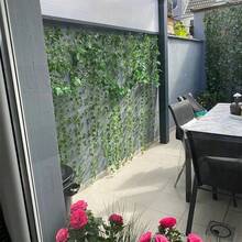 3/6/12pcs Artificial Ivy Hanging Vines, Green Leaf Garland, Greenery Vines For Home, Wedding, Bathroom, Garden Decor - Vine - View 5