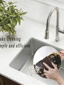 6pcs Rust-Colored Nano Carbide Silicon Sponge, Nano Diamond Abrasive Sponge Cleaning Pad, Carbide Brush And Rust Sand Scrubber, Suitable For Cleaning Kitchen Pots, Pans And Bowls - Square - View 4