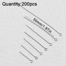 200件耳环配件，不锈钢吊坠珠，珠宝制作材料，手工串珠DIY材料 - diy - 查看 9