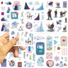 8 Frozen Stickers, Frozen Party Favors, Stickers, Anna Cartoon Stickers, Olaf Stickers, Sven Stickers, Kristoff Stickers, Waterproof Stickers, Stickers, Can Be Used For Books, Diaries, Phone Cases, Laptops, Tablets, Water Bottles, Suitable As Holiday, Birthday Gifts Or Reward Stickers, Gift Decorations - Multicolor - View 6