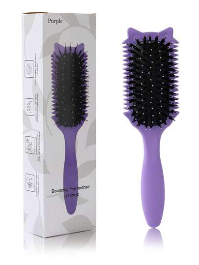 2025 最新款猪鬃发梳，造型梳，卷发梳，女士卷发定型梳，发梳，梳子，美发工具，美发产品及配件，沙龙及旅行必备