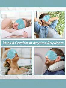 凝胶珠冷热眼罩，压缩眼枕，PVC冰袋，冬暖夏凉 - 均碼 - 查看 8