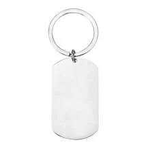 Personalized Photo Keychain, Stainless Steel Material, Customizable Message, Birthday Or Mother's Day Gift For Mom, Grandma, Aunt, Precious Keepsake To Express Love - Section 4 - View 7