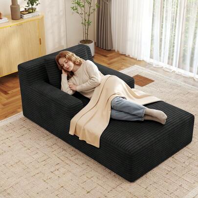 Nalupatio Corduroy Armchair Single Sofa, 150kg Heavy Duty Weight Capacity, Deep Seat Lounge Chair With Wide Armrests, Multiple Colours Available, Ergonomic Design, Breathable Soft Pet-Friendly Fabric, Easy Clean Upholstery, Comfy Cozy Reading Chair For Living Room, Bedroom, Home Office, Relaxation Corner, Sturdy Frame For Long-Lasting Use, Modern Accent Chair For Small Spaces