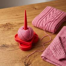 360°旋转心形毛线收纳架 - 毛线碗整理架，适用于钩针和编织，创意毛线展示架 - Yarn Holder - 查看 5