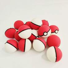 pokemon 5/10个创意精灵球新款3D立体可拆卸精灵球橡皮擦，学生文具用品橡皮擦 - 彩色 - 查看 2