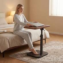 Adjustable Side End Table, Minimalist Mobile Coffee Table For Living Room Sofa, Bedroom Nightstand - Multicolor - View 6