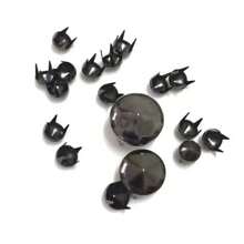 50/100pcs/Pack 3-10mm 4 Claw Cone Spike Rivets Studs Spots Nailhead Punk Rock DIY Leather Craft For Clothing Bag Shoes Parts Decoration - A - View 8