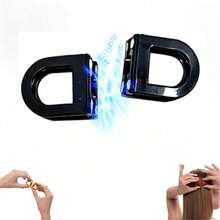 防滑扁平磁性发夹，磁性发夹，强力磁性造型夹，不留痕迹，适合女性居家及日常发型设计，易于使用 - 多色 - 查看 9