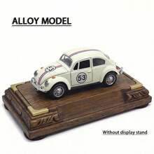 1:32 Scale Vintage Beetle Die-Cast Racing Car Model Set | Mixed Colors | Alloy | Opening Doors, Manual Pull-Back Action | Ideal For Youngsters & Adults | Daily,Birthday, Christmas, Halloween,NewYear,Easter, Holiday,ThanksGiving Gift - Multicolor - View 6