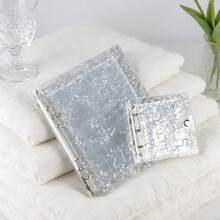 Livre de rangement pour autocollants de planificateur M5, album d'échange et de collection d'autocollants, ensemble de cahier à feuilles mobiles de style japonais avec motif vague transparent, album de rangement multi-tailles avec anneaux métalliques, couverture acrylique A5 de style INS avec motif vague haute transparence, sac de rangement à fente unique en PP, convient pour la création de planificateurs japonais, la collection de cartes d'idoles, l'organisation de matériel, la planification d'emploi du temps nomade - Multicolore - Voir 5