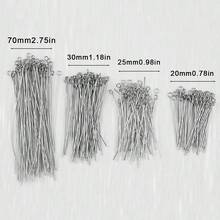 200件耳环配件，不锈钢吊坠珠，珠宝制作材料，手工串珠DIY材料 - diy - 查看 6