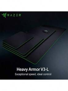 RAZER Tấm lót chuột chơi game Armored Beetle V3, bề mặt được tối ưu hóa cho khả năng theo dõi mượt mà, đế cao su tự nhiên chống trượt, các cạnh được khâu chính xác cho tuổi thọ cao hơn. - Xem 8