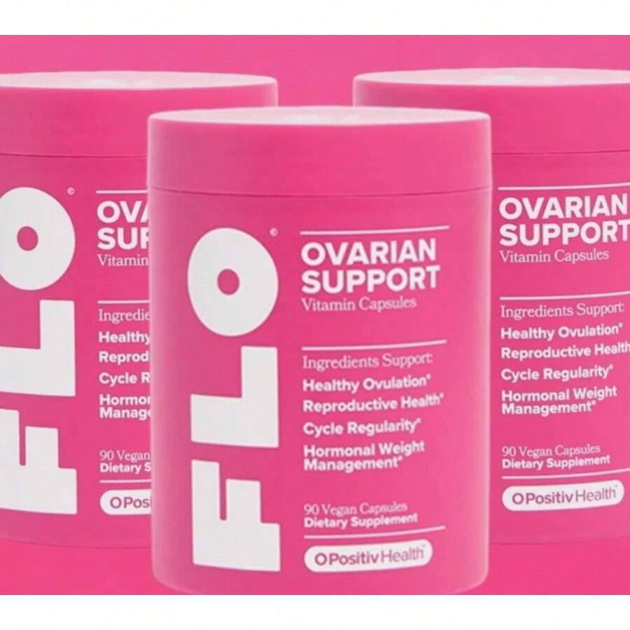 For Women's Hormone Balance FLO Vitamin Ovarian Support - 90 Vegan Capsules - 3 cái - Xem 1