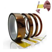 PET High-Temperature Tape, Anti-Static Insulation Shielding Special Tape, High Temperature Resistant, Polyimide Film Tape, No Residual Adhesive, Insulation, High Temperature Resistant, Electrical Gold Finger Tape, Heat-Resistant Tape, Suitable For Circuit Boards, Mobile Phone Data Cables, And Batteriesthermal Sublimation Protection - one-size - View 9