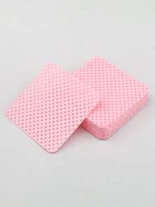 200/400/800pcs Nail Wipes, Square Cotton Pads For Nail Polish Remover, Eyelash Glue Bottle Cleaning Cloth, Cotton Pads, Eyelash Extension Remover Wipes - Multicolor - View 8