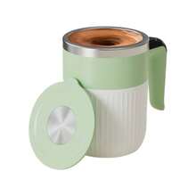 Electric Stirring Mug, Temperature Display Magnetic Electric Coffee Cup Milkshake Cup, Tea Cup Tumbler, Portable Rechargeable Coffee Cup Insulated Mug - View 10