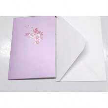 Tarjeta de felicitación con flor de cerezo desplegable - Perfecta para cumpleaños, Día de la Madre, San Valentín, Acción de Gracias y Navidad | Incluye tarjeta de nota y sobre - 1PC - Ver 9