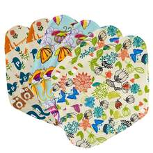 6Pcs Sanitary Pad Reusable Washable Cloth Menstrual Pads Panty Liners Reusable Menstrual Pads Bamboo Charcoal Menstrual Heavy Incontinence Pads |Sanitary Pads - 6 Items - View 21