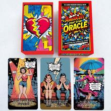 1盒觉醒清晰神谕卡，72张现代波普艺术情感神谕卡牌，塔罗牌收藏桌面游戏，适合初学者，每张卡牌都有含义 - 紅色神諭卡 - 查看 14