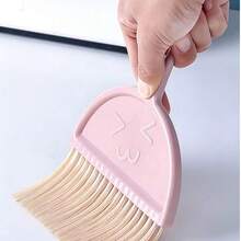 1 Set Herramienta de limpieza diaria para mascotas Mini recogedor y escoba, Kit de herramientas de barrido de escritorio - Mini kit de limpieza - Ver 5