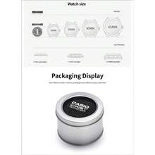 Casio 卡西欧 W-218HC 乳白色方形数字手表 50米防水 LED灯 多功能学生运动腕表 - 均碼 - 查看 10