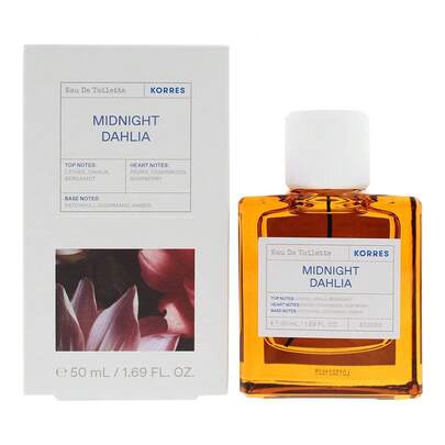  Korres Midnight Dahlia 50ml Eau De Toilette Spray For Her