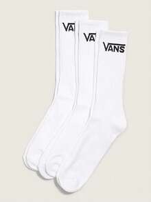 Calcetines VANS UNISEX largos - Blanco y Negro - Ver 3
