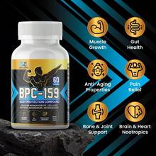 BPC-159 Body Protection Compound Capsules – Advanced Muscle Recovery & Gut Health Support Supplement, 60 Count - 65G - View 2