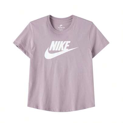 Nike Women's T-Shirt AS W NSW CLUB SS TEE ICN FTRA, Comfortable Minimalist Daily Outdoor Sports Casual Short Sleeve T-Shirt DX7907-226
