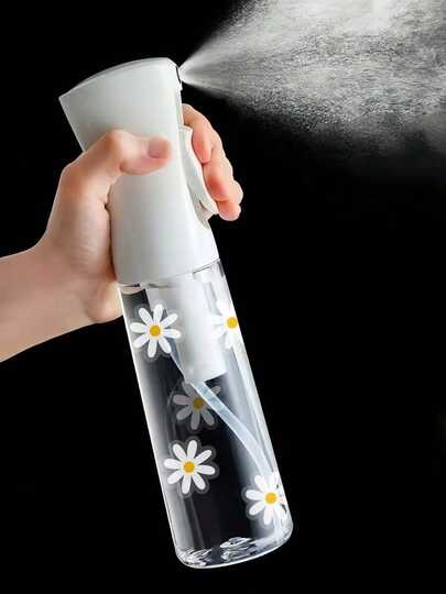 1pc Hair Spray Bottle 200/300/500ml High-Pressure Continuous White Automatic Pressure Superfine Spray Bottle, Hair Tools, Suitable Bathrooms, Bedrooms, Kitchens, Dressers, Beauty Salons, Hair Salons And Other Places, Hair Products And Accessories, Hair Salon Beauty Travel Necessities, Multi-Function Spray Bottles