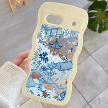 おしゃれなスマホケース,~に対応する  Pixel 7A, Pixel 8A, Pixel 8, Pixel  8 Pro, Pixel 9, Pixel  9 Pro, Pixel  9A, Pixel 10, Pixel 10PRO - イエロー - チェックする 3
