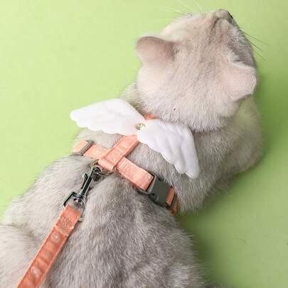 Cat Leash Harness, X-Shape Chest Strap, Explosion-Proof, Suitable For Small Dogs, Universal Pet Supplies