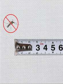 Fiberglass Window Screen Mesh, DIY Window Screen Replacement, Durable & Tear-Resistant, Mosquito & Fly Proof Door & Window Screen - Grey - View 6