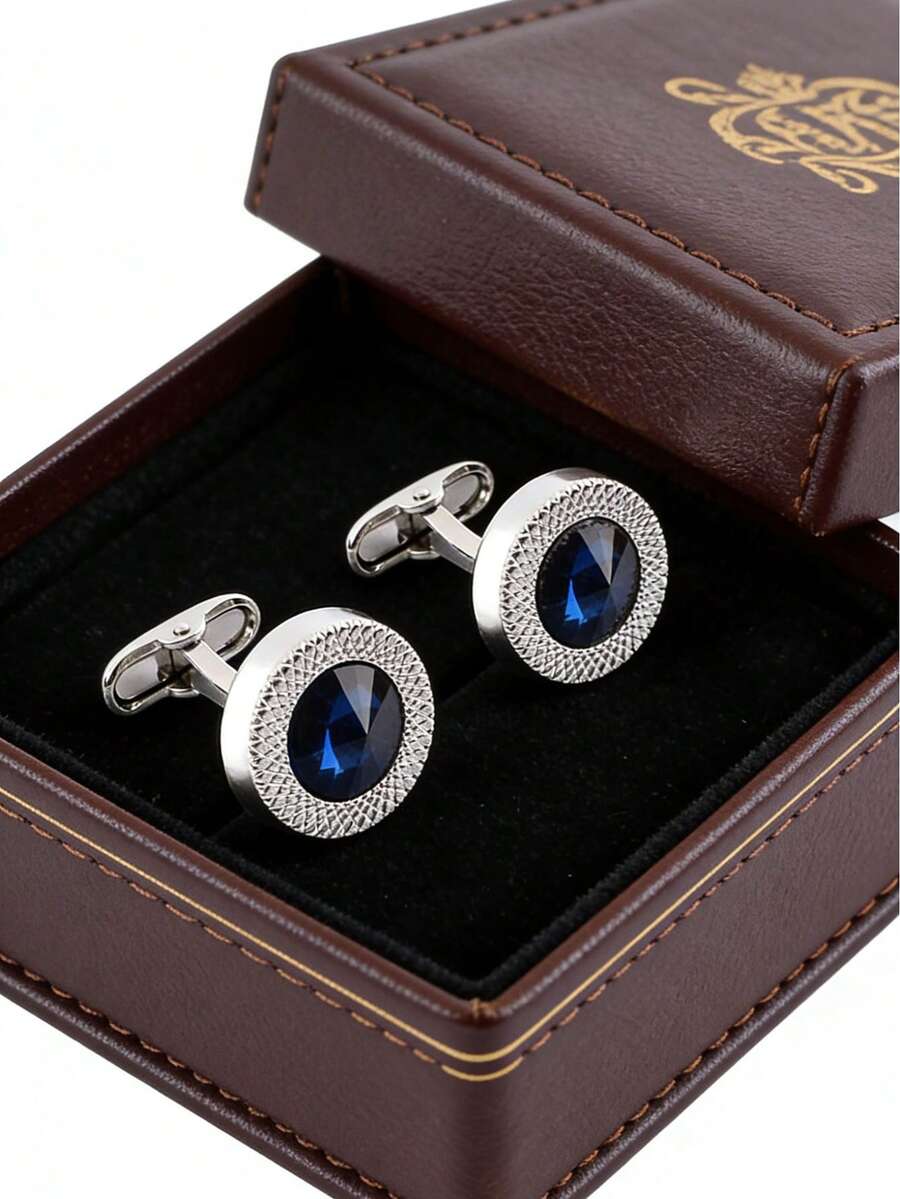 Hàng mới về: Khuy măng sét pha lê Áo dành cho nam, thiết kế xoắn rỗng tối giản, phù hợp cho đám cưới, tiệc tùng, kỳ nghỉ và sử dụng hàng ngày.