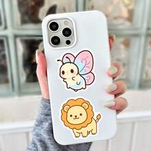 50 PCS Cute Animal Stickers Set, Kawaii Raccoon & Forest Friends Vinyl Decals, Aesthetic Waterproof Stickers For Water Bottles, Laptops, Journals, Scrapbooks, Phone Cases, Planners, Skateboards, Decorative Animal Sticker Pack For Teens, Adults, Creators, DIY Craft Projects, Stationery Supplies, Party Favors, Gift Ideas Scrapbook Supplies Funny Stickers Kindle - A - View 5