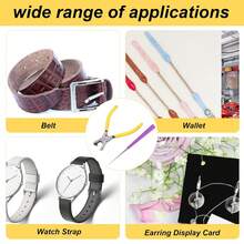 1PC Band Leather Punching Pliers 2.0mm Belt Punch Tool For Belt Punching Tool Lace Punch Hand Wrist Strap Leather Punching Tool For DIY Craft Shoes Fabric - Watch Punch Pliers 2.0mm - View 11