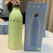 1个500毫升不锈钢保温水瓶，防漏，小口设计，24小时保温，是健身、旅行和日常使用的理想之选。 - 彩色 - 查看 6
