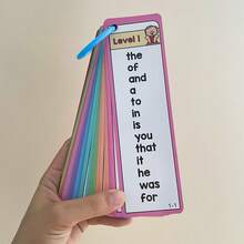 41pcs Teenage English Learning 1000 High Frequency Sight Words Flashcards, Double-Sided Memory Learning Cards - Multicolor - View 6