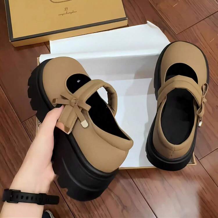 Women Flats - màu nâu - Xem 5