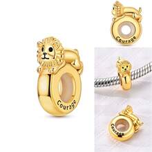 Charm Dog Clasp Charm Universal Buckle Animal Rubber Stopper Beads Fit Bracelet Diy For Woman Jewelry - Gold Or Silver - View 12