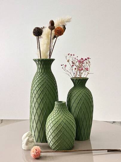 蜘蛛网纹理造型花瓶，干花花瓶，适合家居装饰摆件，玄关花瓶装饰品，办公室花瓶装饰品