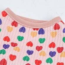 1件宠物T恤，轻薄透气，时尚爱心印花，适合小型犬、吉娃娃、猫咪 - 粉色 - 查看 9