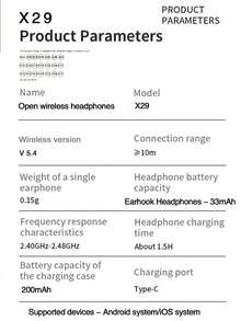 【真无线耳机】新款真无线耳机，音乐无线耳机，游戏情侣耳机，视频TWS HIFI深沉低音9D立体声高清通话耳机，适用于安卓智能手机，健身耳机，智能耳机，情人节礼物 - 彩色 - 查看 10