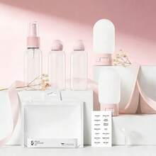 Travel Bottled Set Shampoo Shower Gel Hose Squeeze Bottle Toner Makeup Water Spray Empty Bottle - View 9