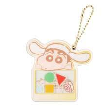 Miniso Caja Ciega de Colgante de la Serie Sanrio Cinnamoroll X Crayon Shin-Chan, Dibujo Animado Lindo, Decoración de Mochila, Regalo de Cumpleaños Perfecto (1 Enviado al Azar) - Multicolor - Ver 5