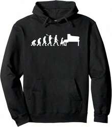 Piano Compatible - Musician And Pianist Hoodie - Purple - View 7