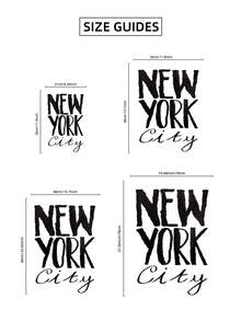 1pc Frameless New York City Hand-Lettered Art Print - Neutral Black Bold Retro Typography Wall Decor For Home Office Classroom Apartment Bedroom Dorm, Travel Theme Cityscape Poster, Room Decor Bedroom Prints For Wall, Posters, Vintage Decor, Party Decor & Best Gift Choice - Word - View 8