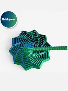 1个胡萝卜螺旋塔造型减压玩具，视觉玩具，减压工具，创意小礼物 - 彩色 - 查看 11