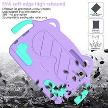 适用于 8.7 英寸至 11 英寸平板电脑的 EVA 保护套，带支架，兼容三星 A7lite、A9、A11、A11plus、A9plus、荣耀 11、iPad X8A 2024、MatePad 11、SE11、SE10.4、Pro10.8、Xpad 11、Megapad M10plus（第三代）10.6、M8（第四代）、M11、P11、P11Plus 等机型。 - 紫色 - 查看 5